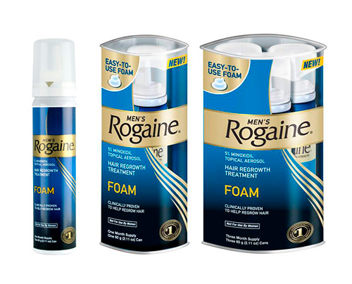 น้ำยาปลูกผม ผู้ชาย Rogaine Foam Hair regrowth
